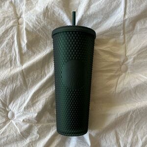 Starbucks Dark Green Studded Tumbler
